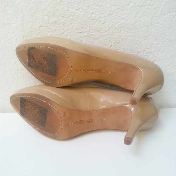 Vince Camuto Round Toe Slip On Platform Pumps - Picture 7 of 8